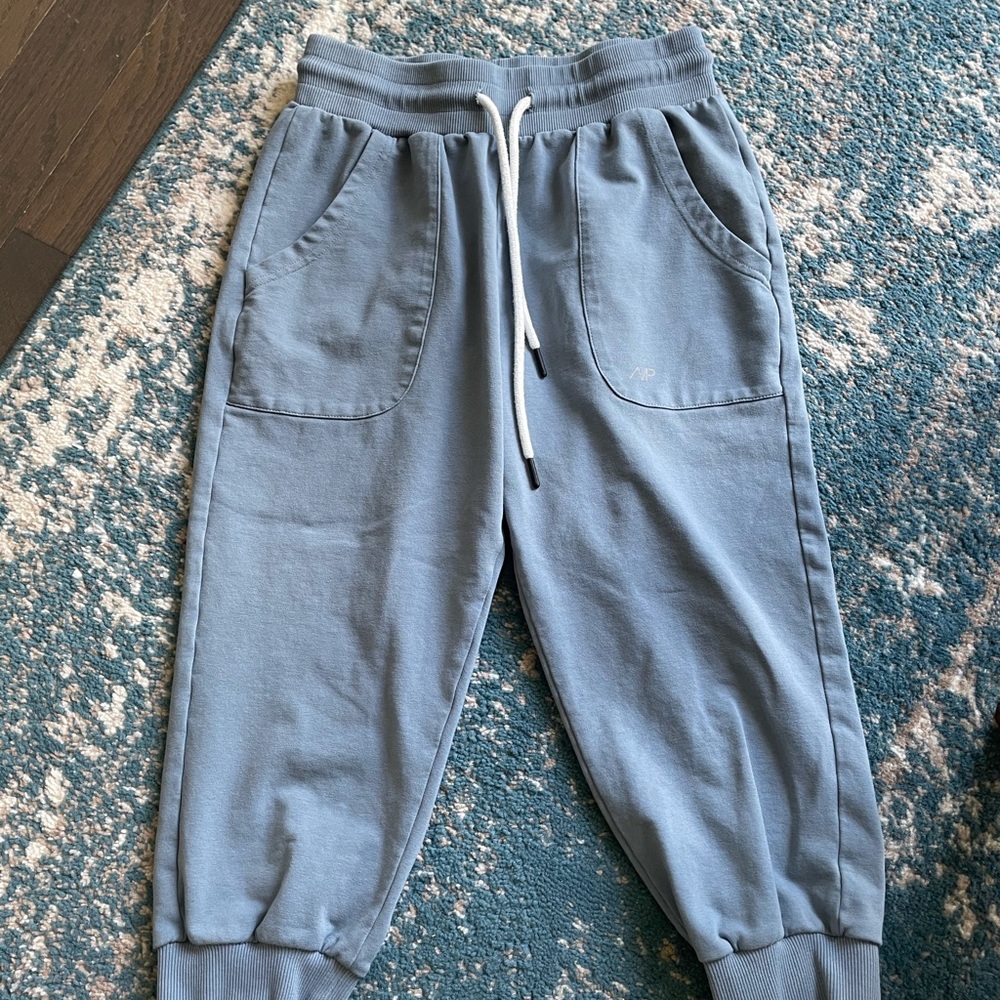 Light blue Capri joggers